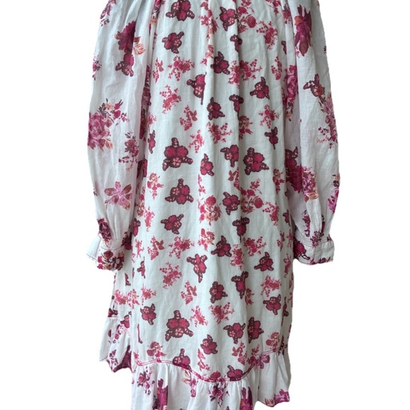 Free People Women’s Camilla Floral BOHO Mini Dress, Size XS - Picture 5 of 12